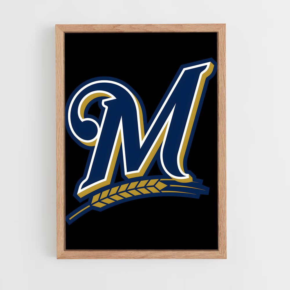 Poster Brew Crew – affiche Baseball (vue 4)